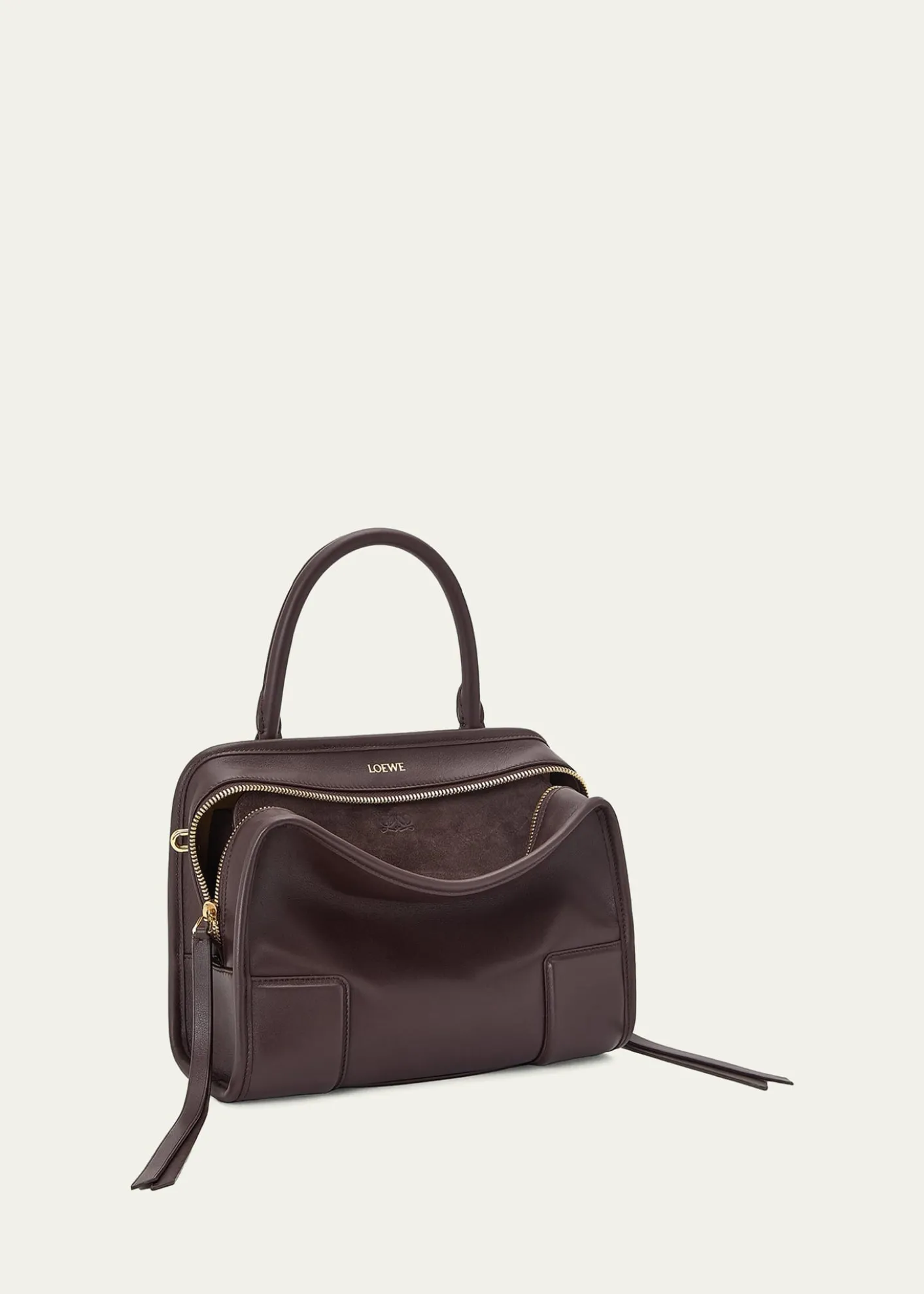 LoeweAmazona 180 Small Leather Top-Handle Bag