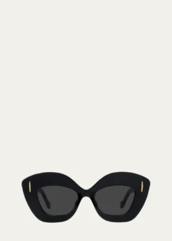 LoeweAnagram Acetate Butterfly Sunglasses