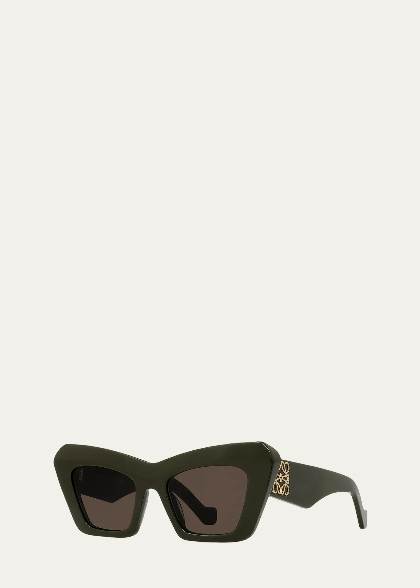 LoeweAnagram Acetate Cat-Eye Sunglasses