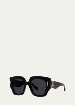 LoeweAnagram Acetate Square Sunglasses