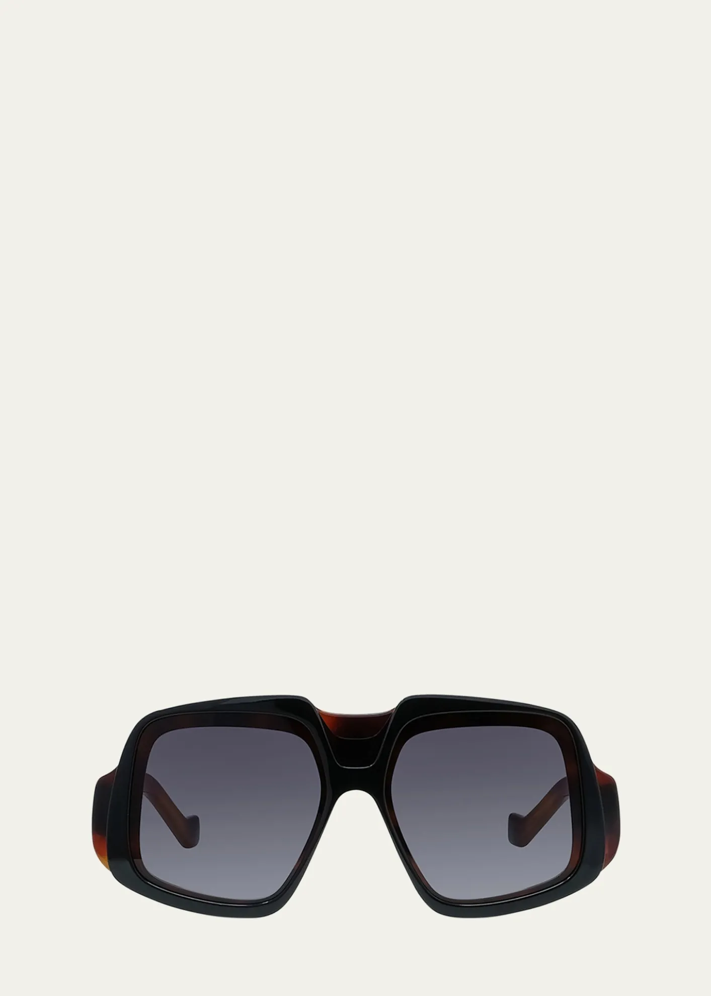LoeweAnagram Acetate Shield Sunglasses