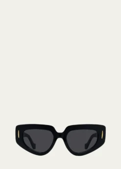 LoeweAnagram Geometric Acetate Sunglasses