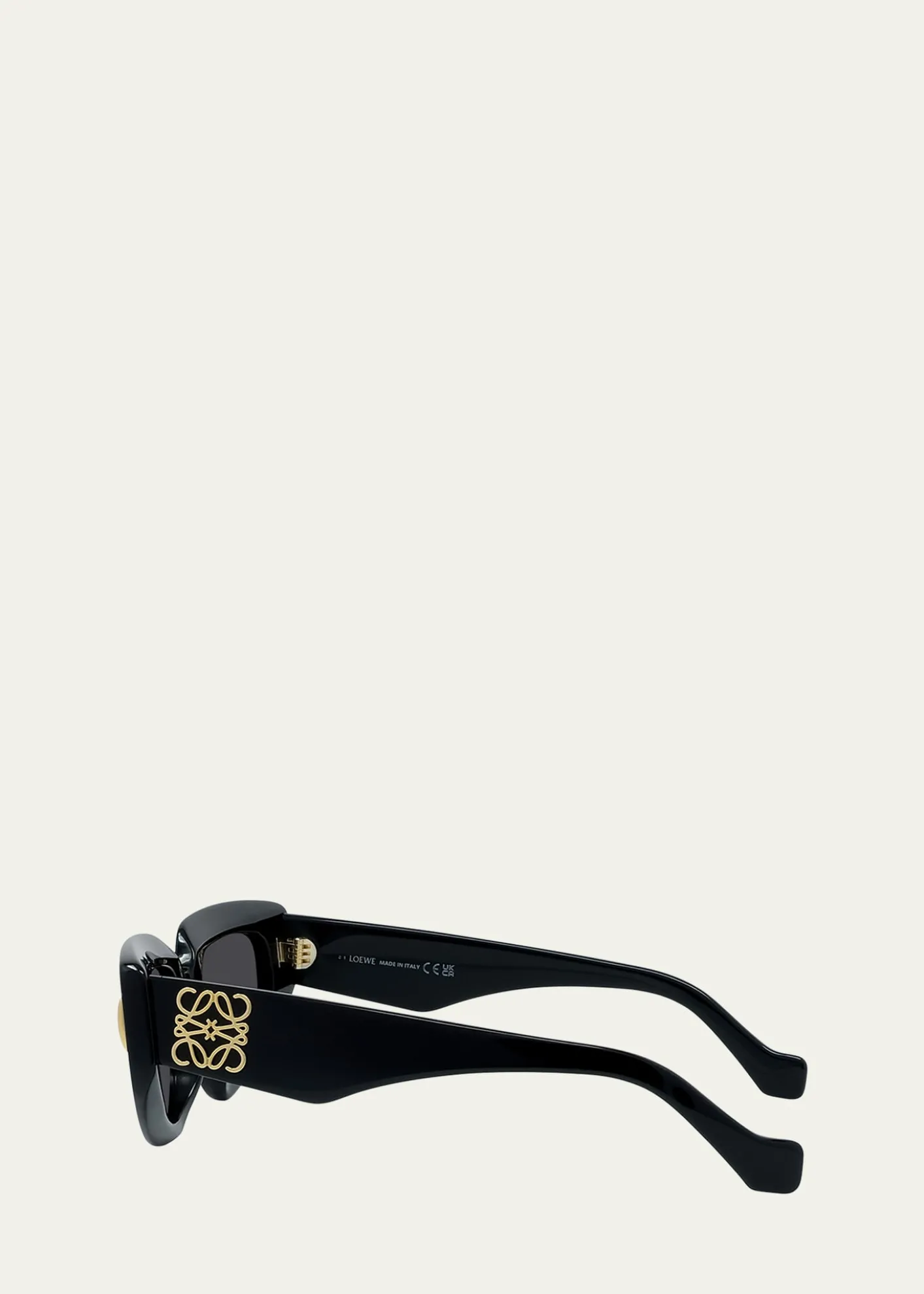 LoeweAnagram Geometric Acetate Sunglasses