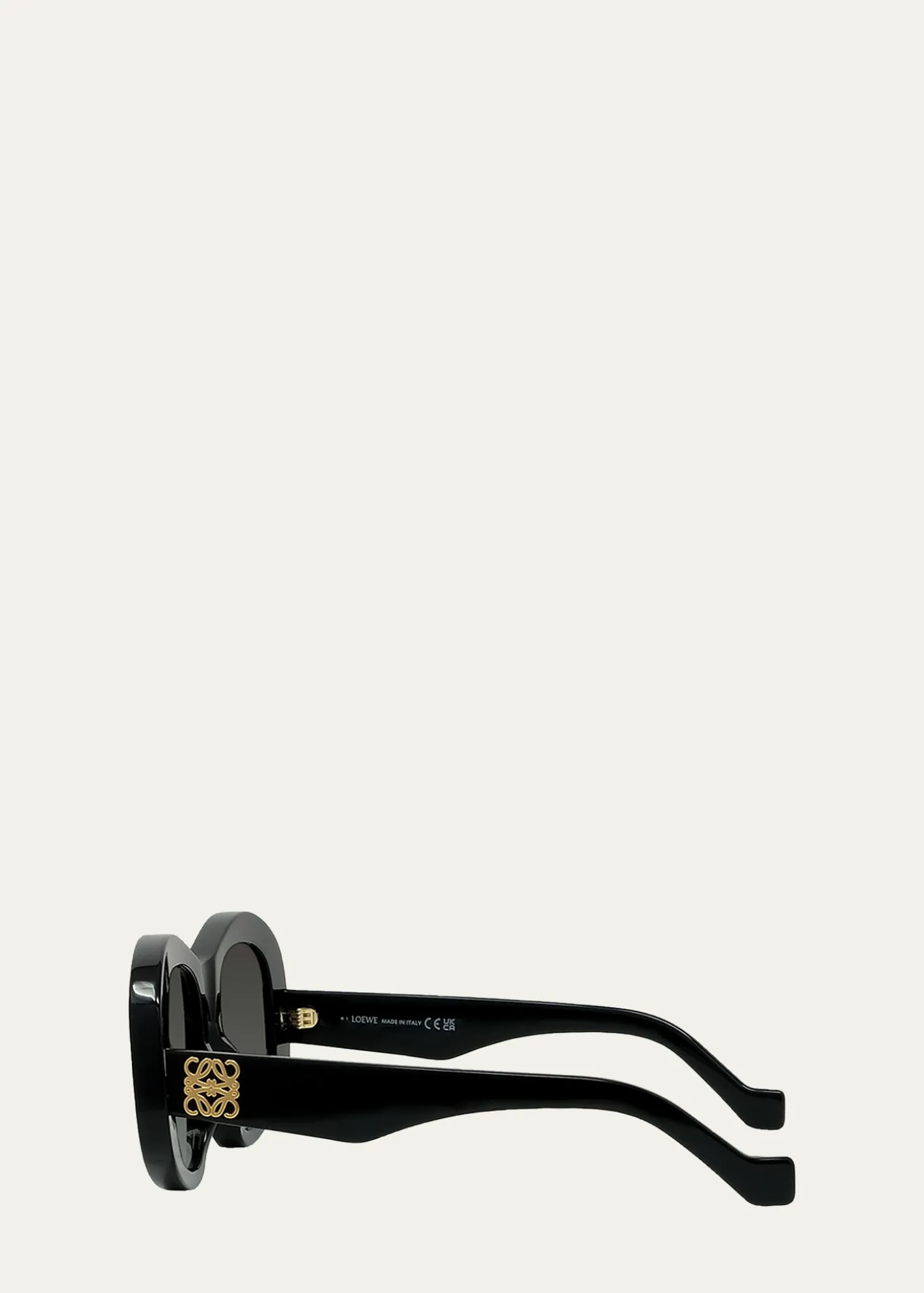 LoeweAnagram 51mm Beveled Acetate Pentagon Sunglasses
