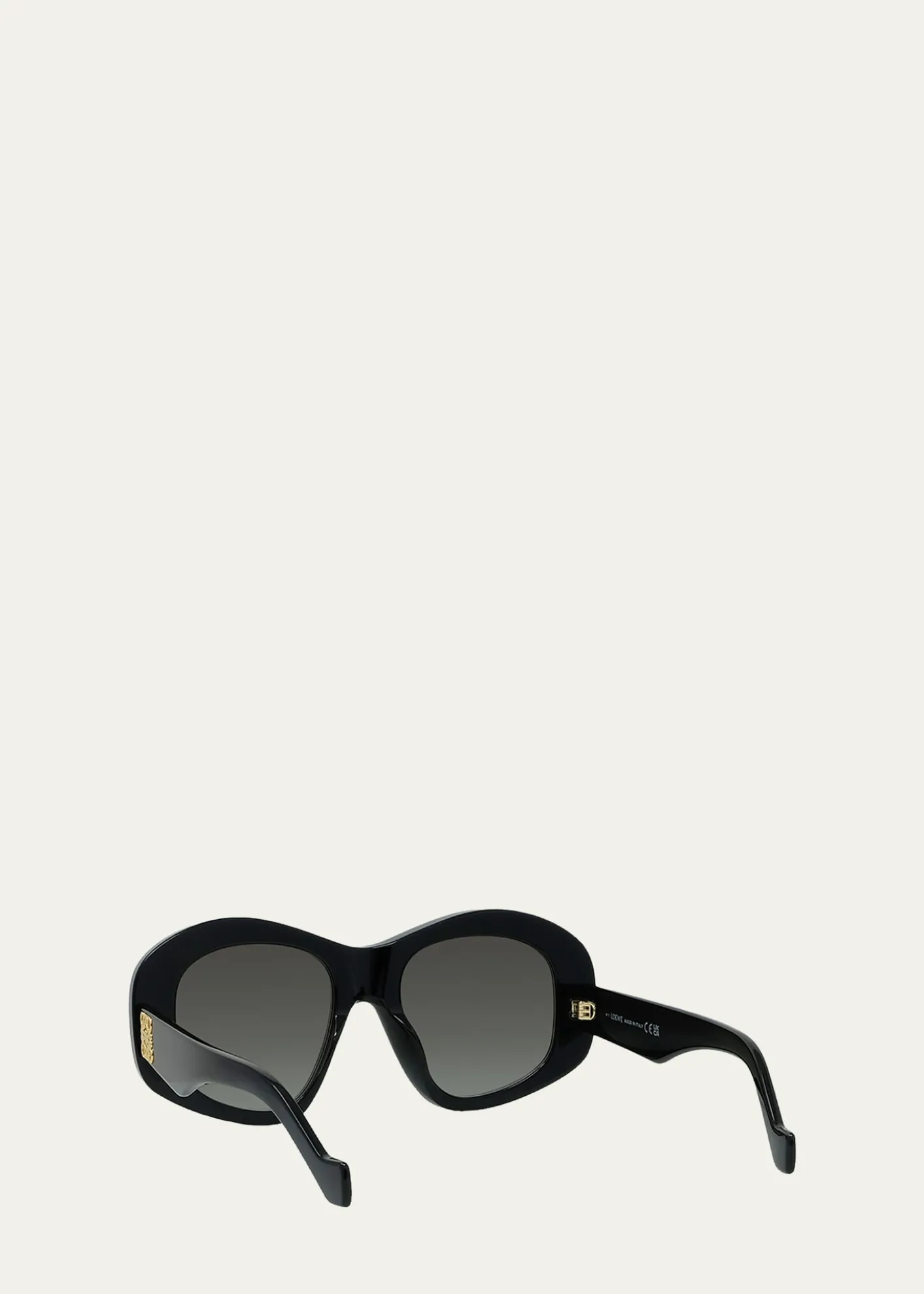 LoeweAnagram 51mm Beveled Acetate Pentagon Sunglasses