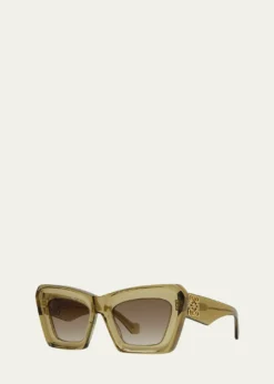 LoeweAnagram 52mm Butterfly Sunglasses