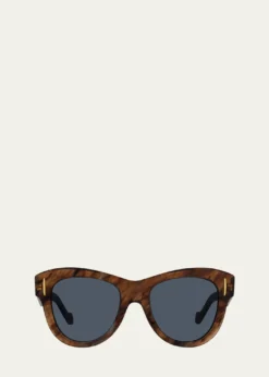 LoeweAnagram 51mm Butterfly Sunglasses