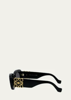 LoeweAnagram 49mm Oval Sunglasses
