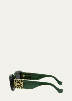 LoeweAnagram 49mm Oval Sunglasses