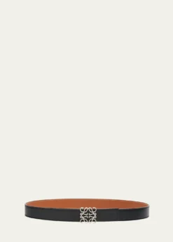 LoeweAnagram Reversible Leather Belt