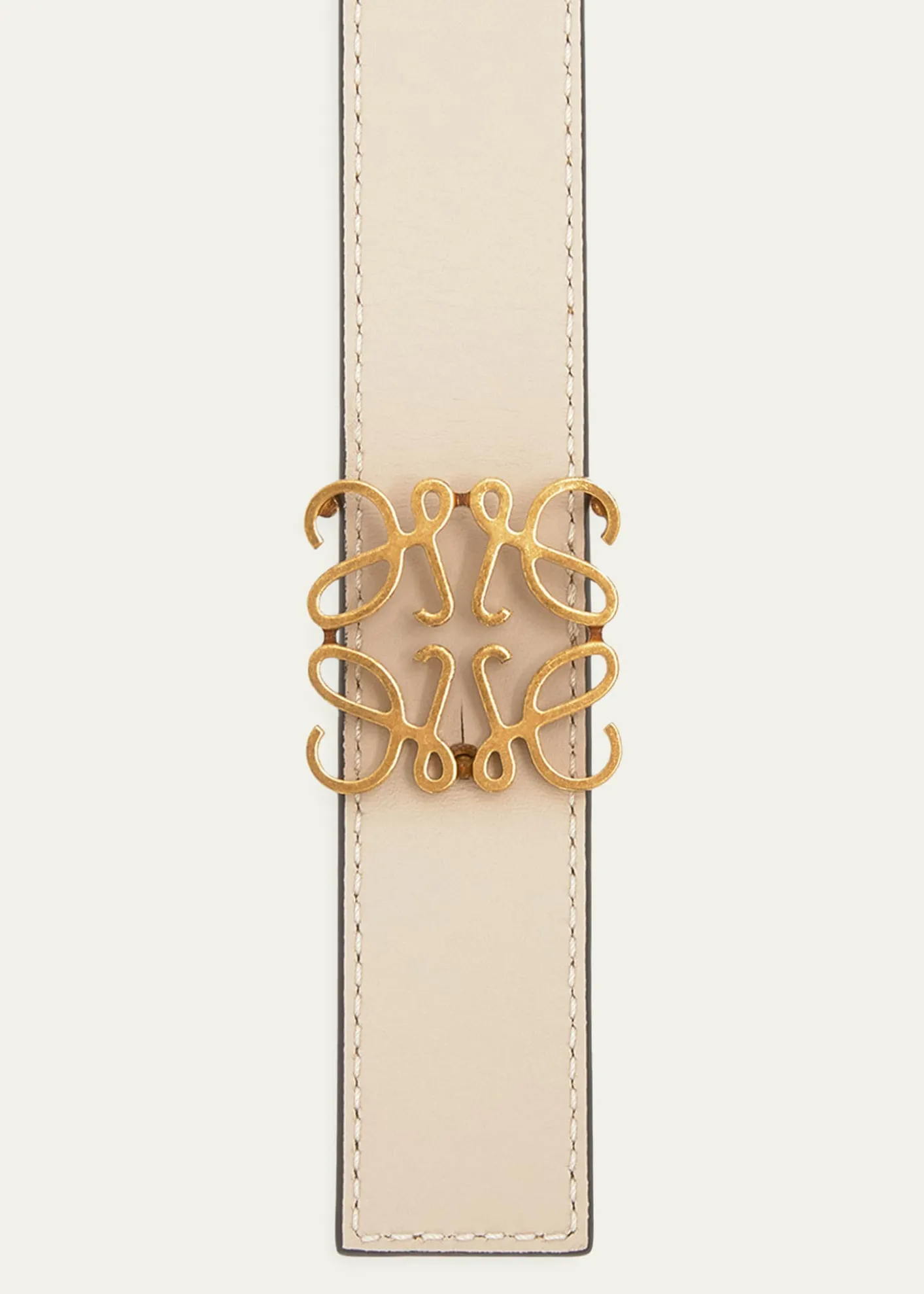 LoeweAnagram Reversible Leather Belt