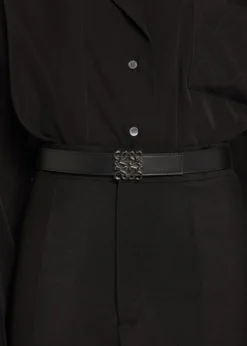 LoeweAnagram Reversible Leather Belt