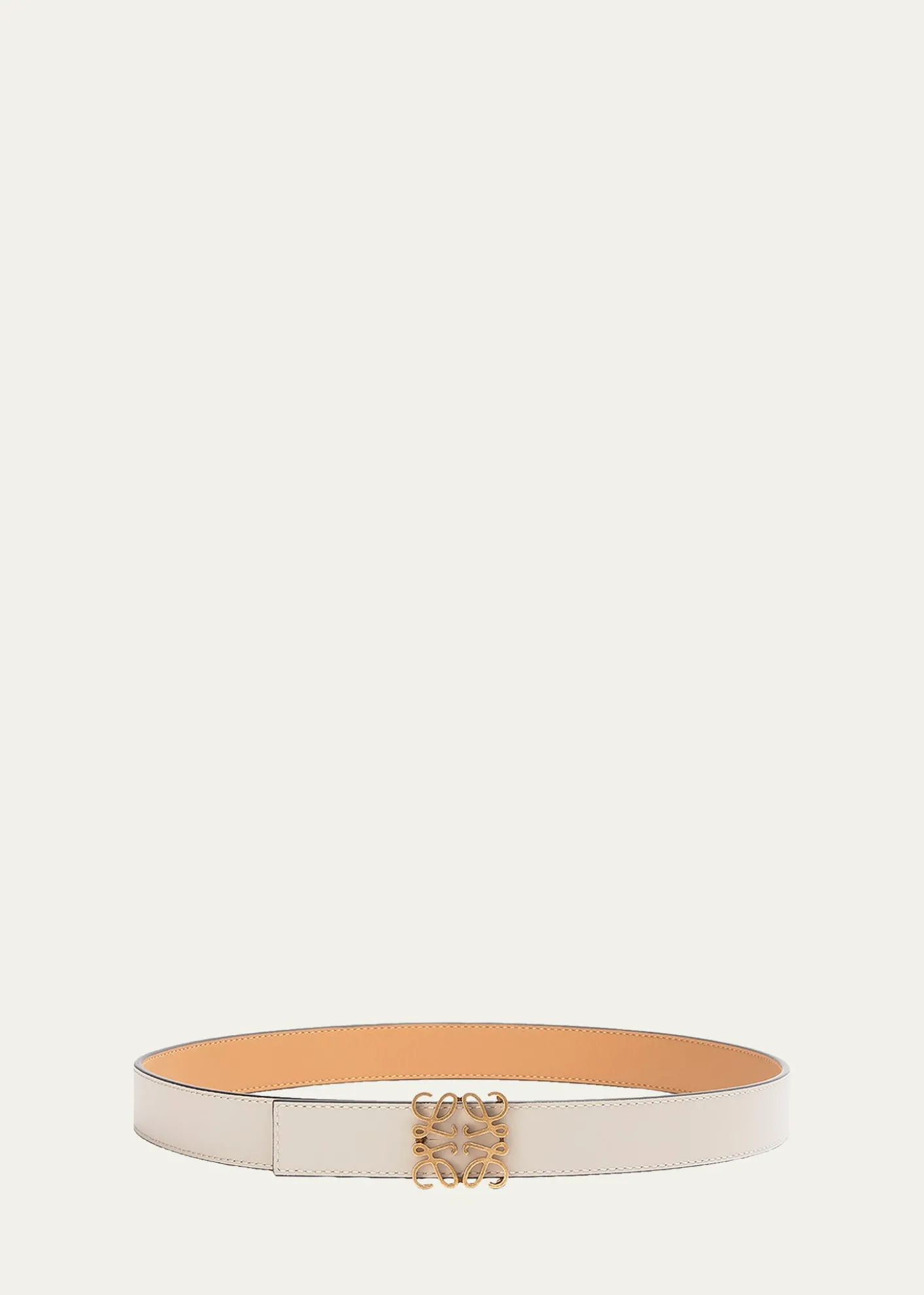 LoeweAnagram Reversible Leather Belt
