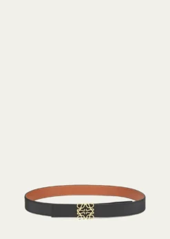 LoeweAnagram Reversible Leather Belt