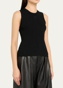 LoeweAnagram Rib Tank Top
