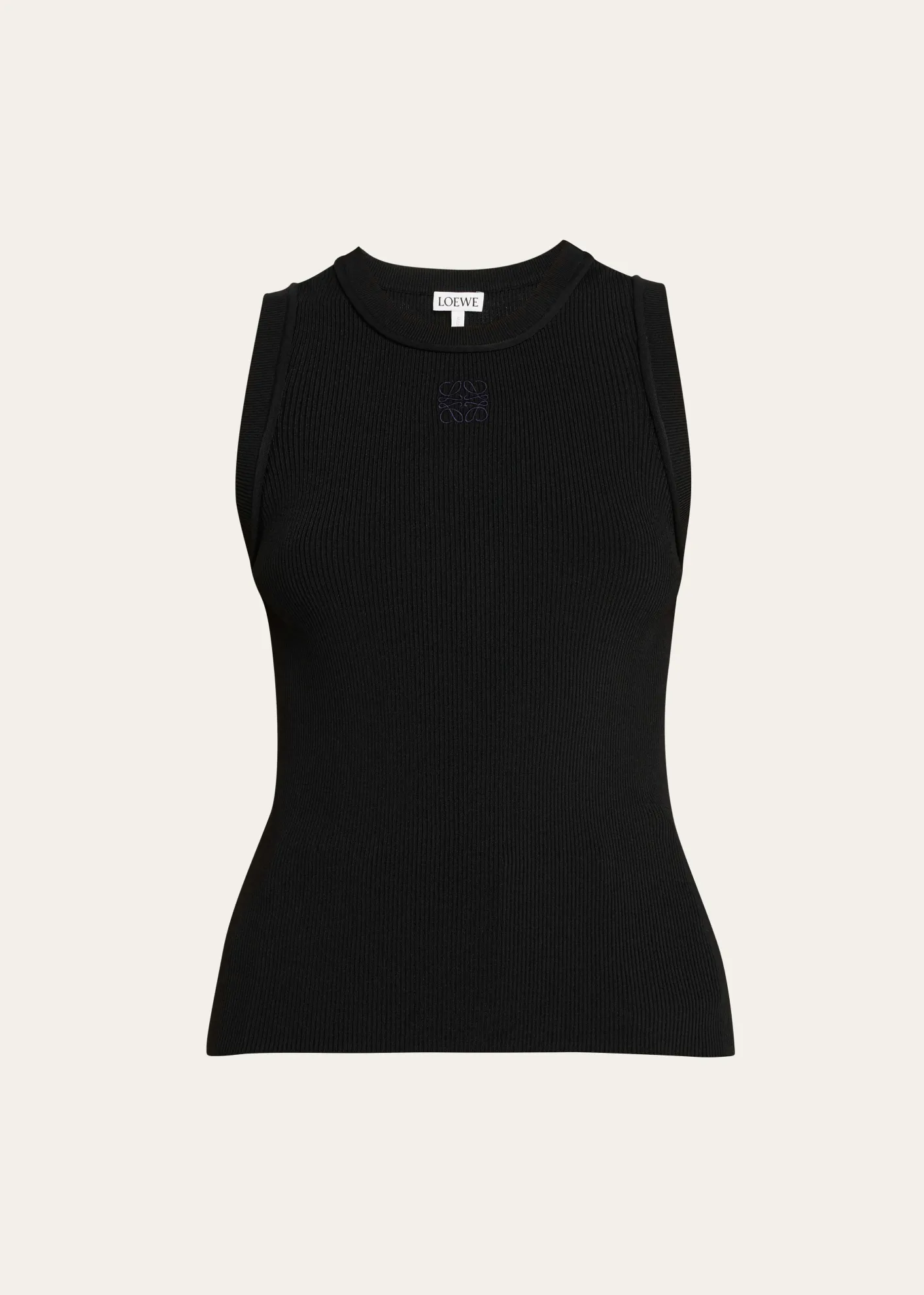 LoeweAnagram Rib Tank Top