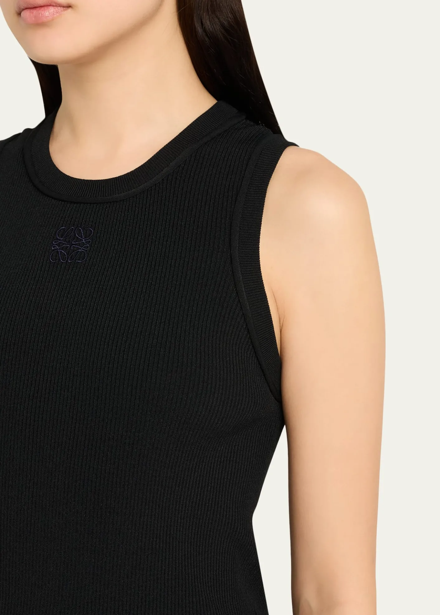 LoeweAnagram Rib Tank Top