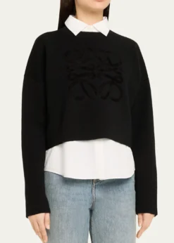 LoeweAnagram Wool-Blend Sweater