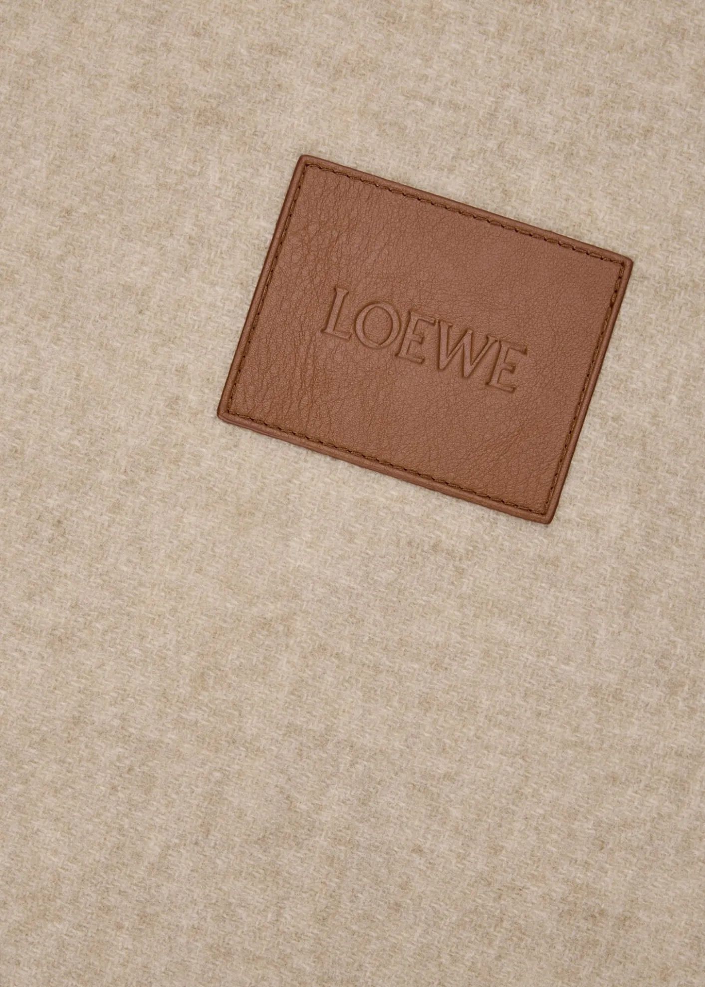 LoeweAnagram Wool/Cashmere Cushion, 20" Square