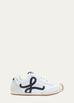 LoeweBallet Runner 2.0 Mixed Leather Sneakers