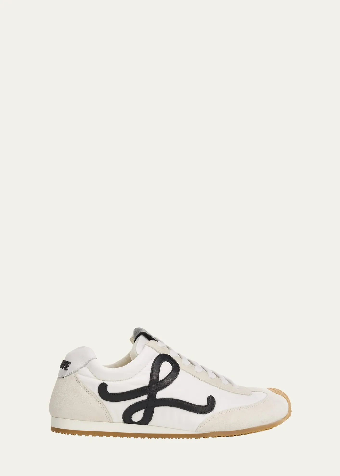 LoeweBallet Runner 2.0 Nylon and Calfskin Low-Top Sneakers