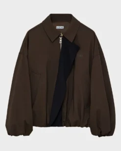LoeweBalloon Contrast Panel Jacket