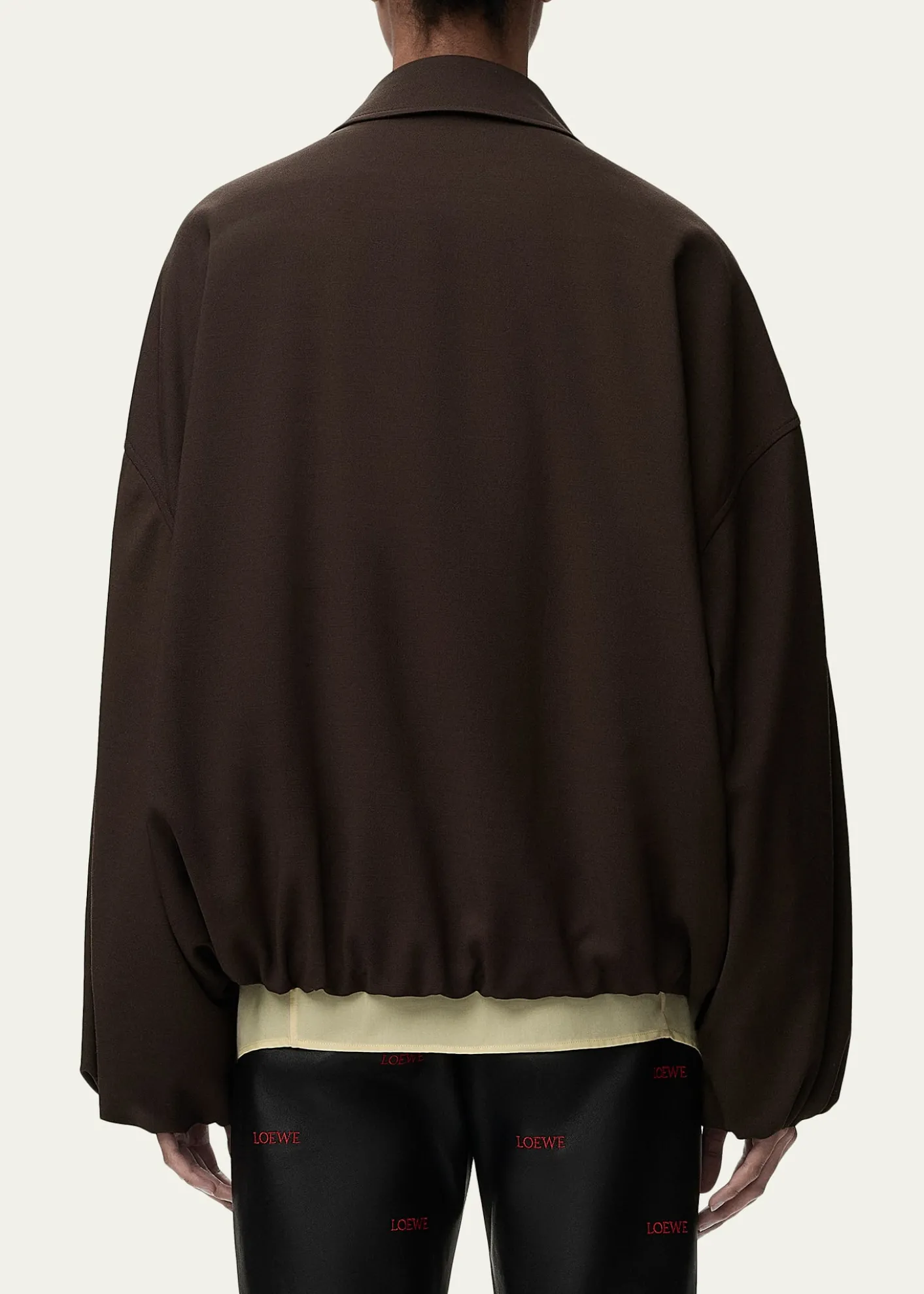 LoeweBalloon Contrast Panel Jacket