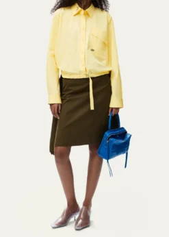 LoeweBelted Balloon Button-Down Shirt