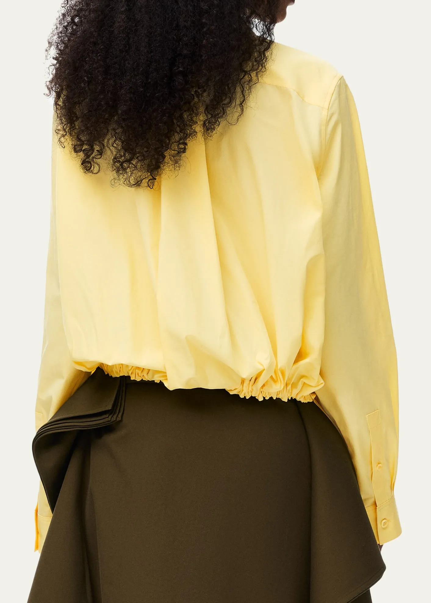LoeweBelted Balloon Button-Down Shirt