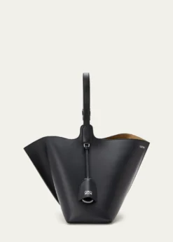 LoeweBilbao Leather Bucket Bag