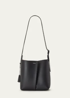 LoeweBilbao Leather Bucket Bag