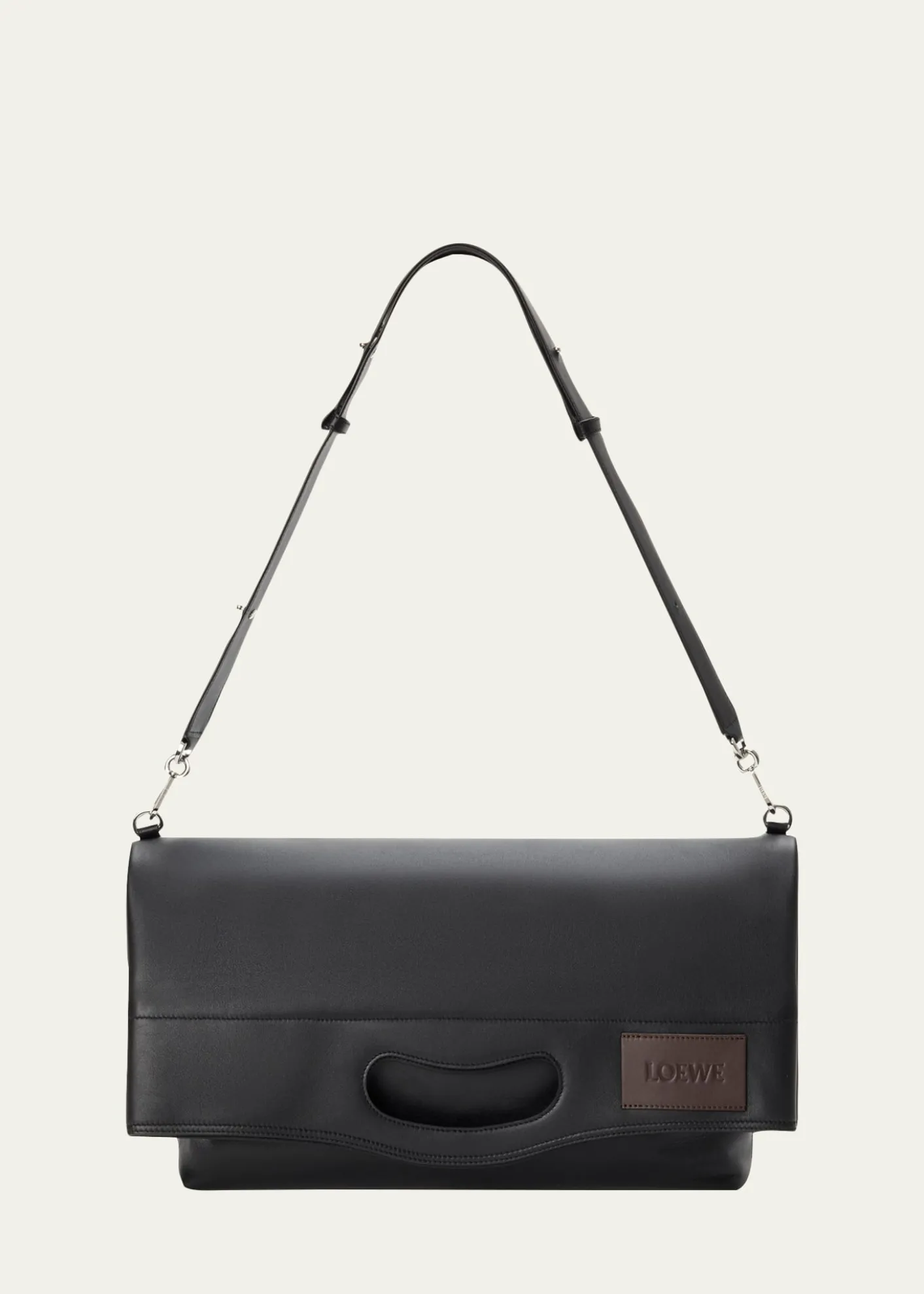 LoeweBobby Folded Tote Bag in Leather