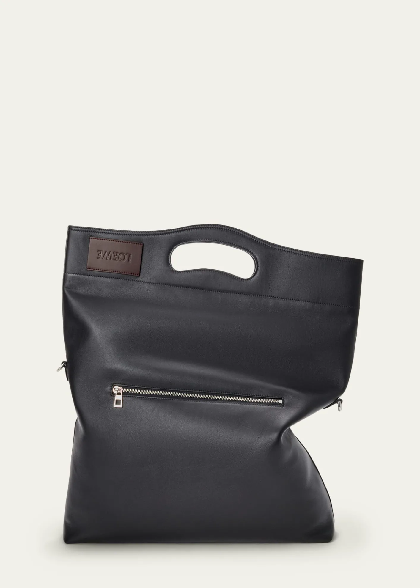 LoeweBobby Folded Tote Bag in Leather