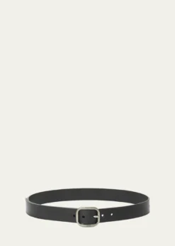 LoeweBuckle Calf Leather Belt
