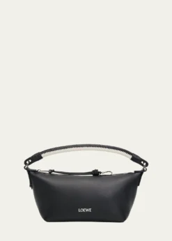 LoeweCala Leather Top-Handle Bag