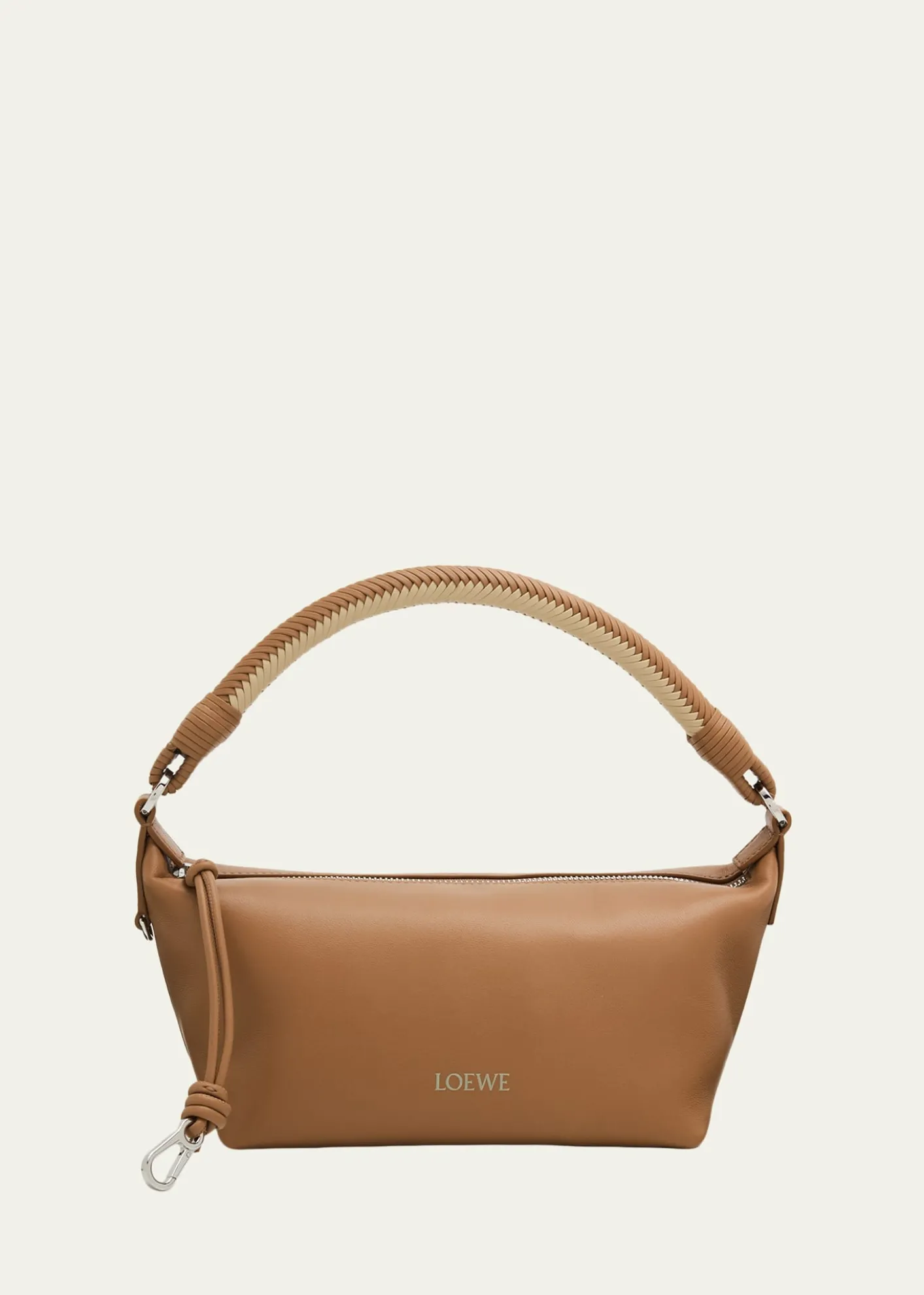 LoeweCala Mini Lambskin Leather Top-Handle Bag