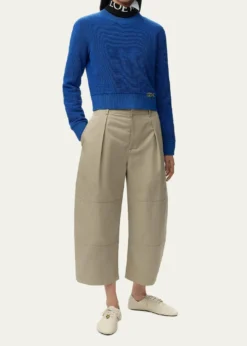 LoeweCurved Leg Trousers