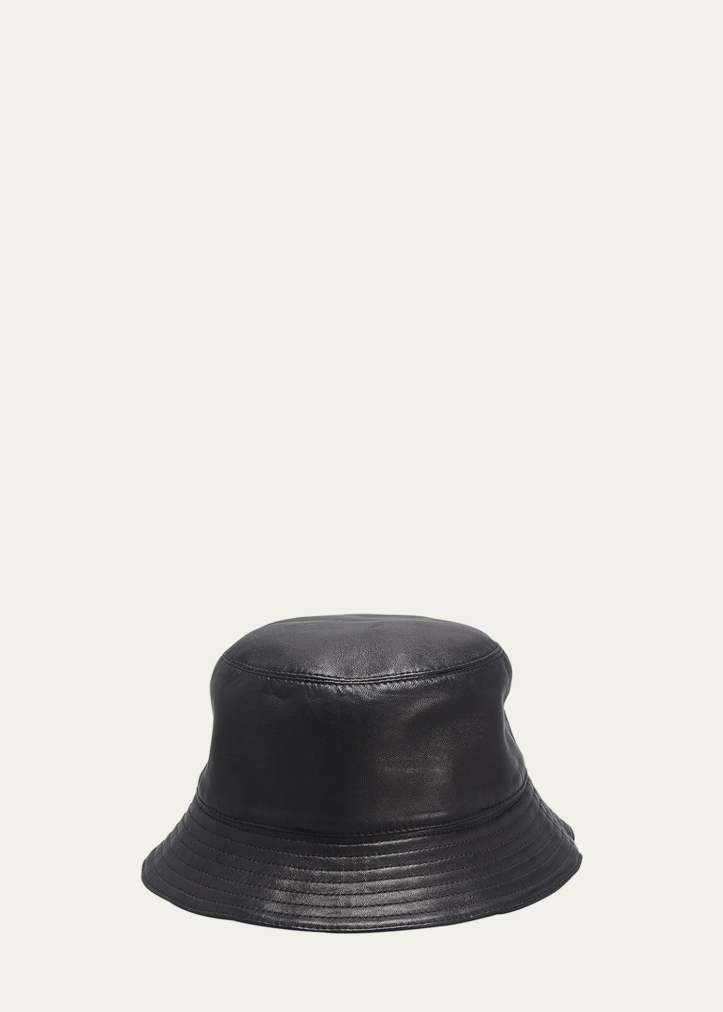 LoeweFisherman Zip Leather Bucket Hat