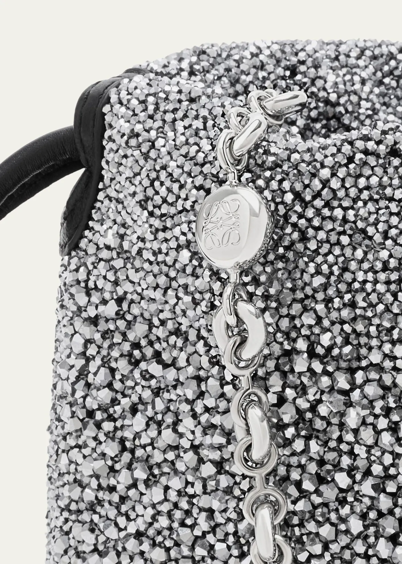 LoeweFlamenco Beaded Clutch Bag