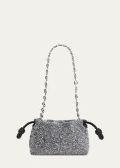 LoeweFlamenco Beaded Clutch Bag