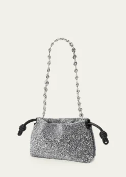 LoeweFlamenco Beaded Clutch Bag