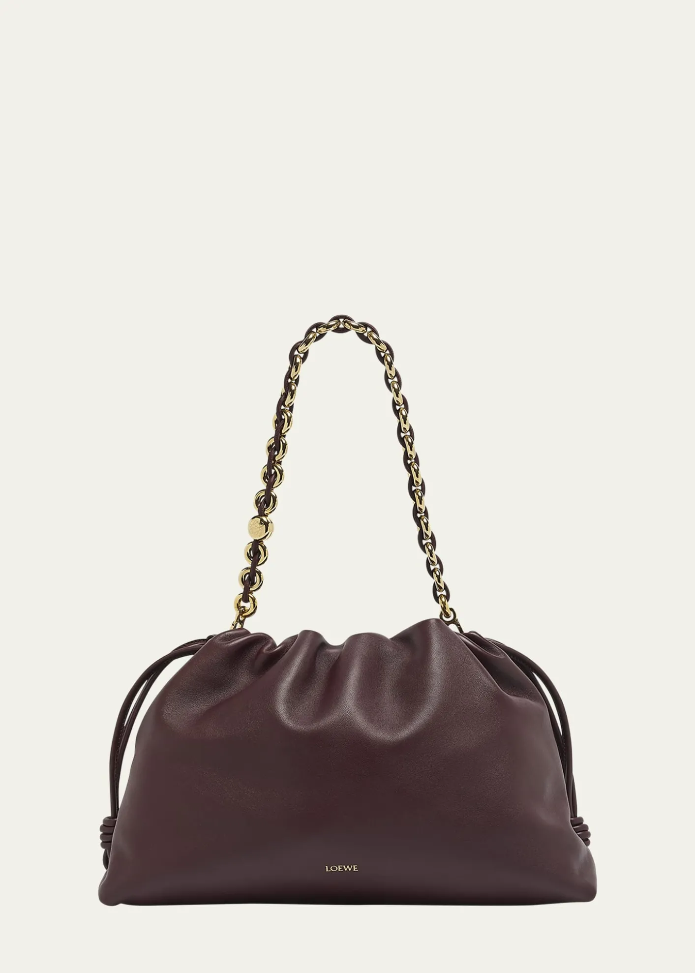 LoeweFlamenco Large Napa Lambskin Shoulder Bag