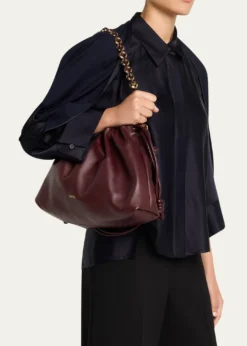 LoeweFlamenco Large Shoulder Bag in Nappa Leather