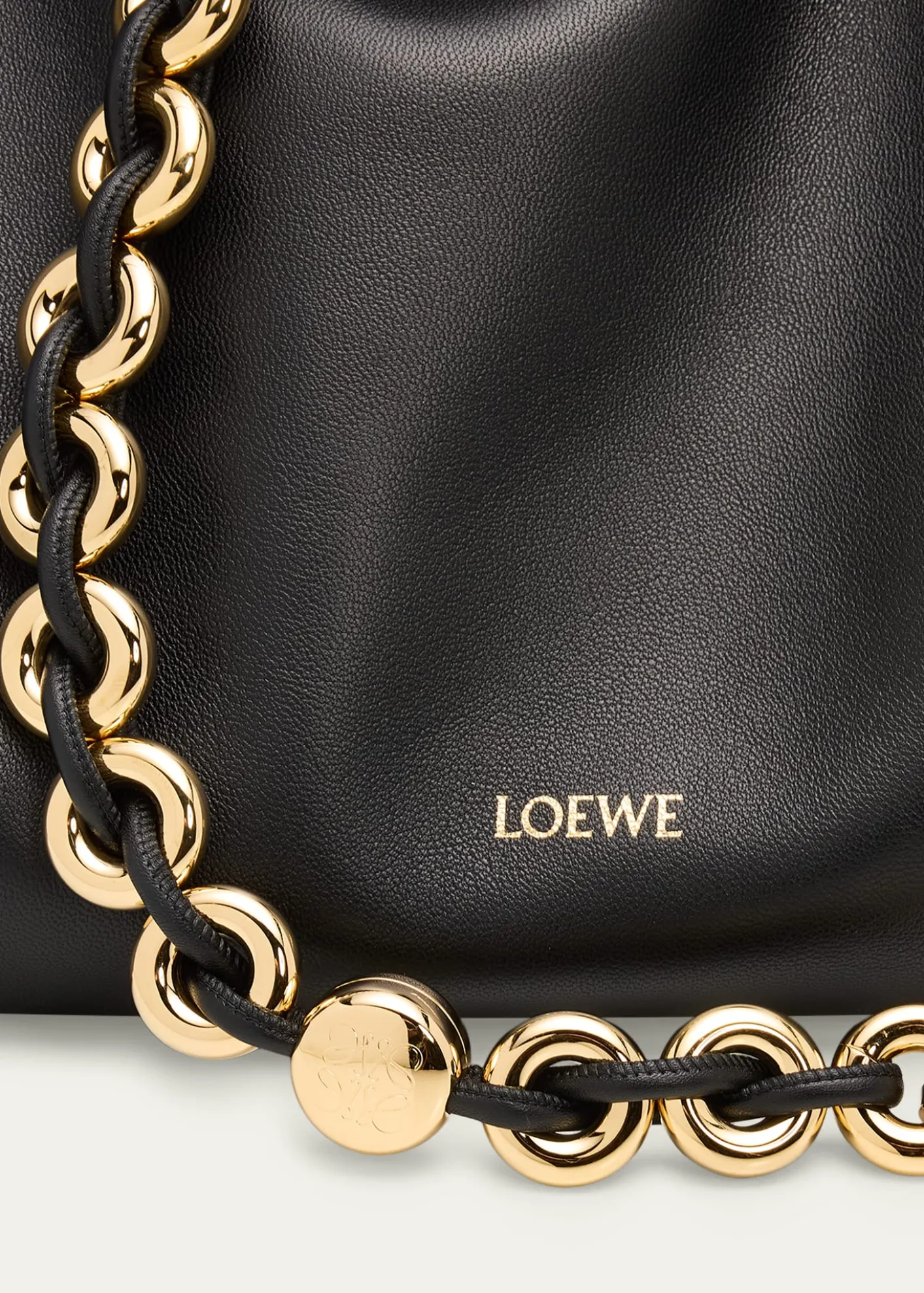 LoeweFlamenco Large Shoulder Bag in Nappa Leather