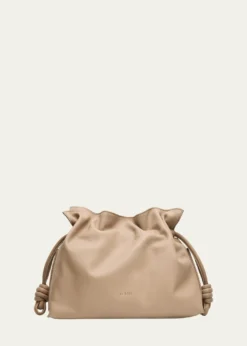 LoeweFlamenco Medium Clutch Bag in Nappa Leather