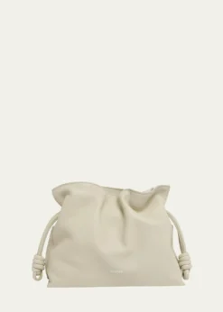 LoeweFlamenco Medium Clutch Bag in Napa Leather