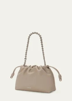 LoeweFlamenco Medium Shoulder Bag in Leather