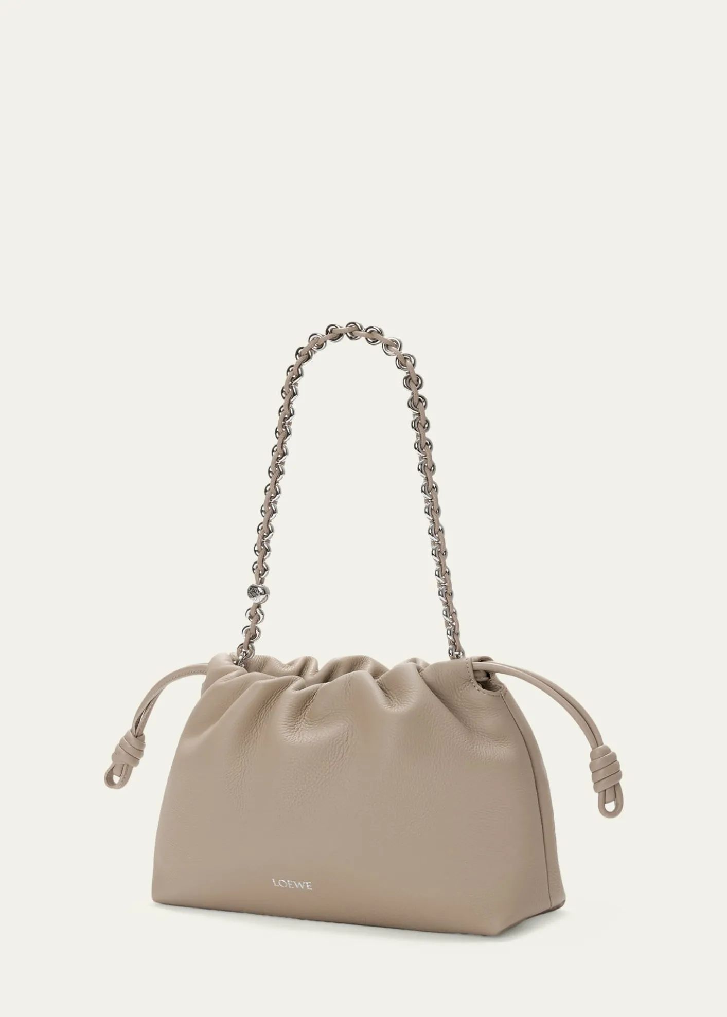LoeweFlamenco Medium Shoulder Bag in Leather