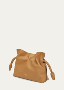 LoeweFlamenco Mini Clutch Bag in Napa Leather
