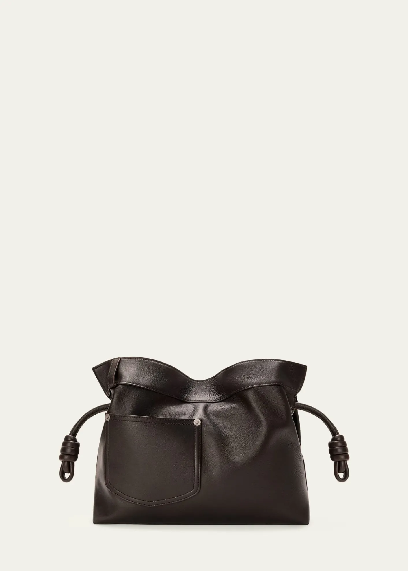 LoeweFlamenco Panta Clutch Bag in Leather